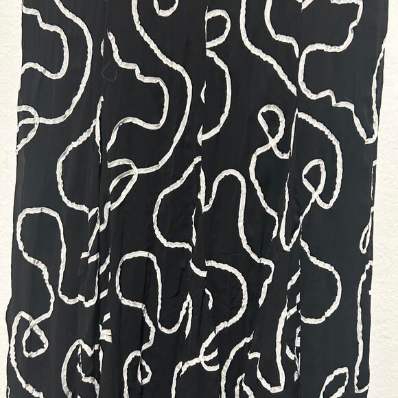 Rafael Vintage Black and white midi skirt - Picture 3 of 6